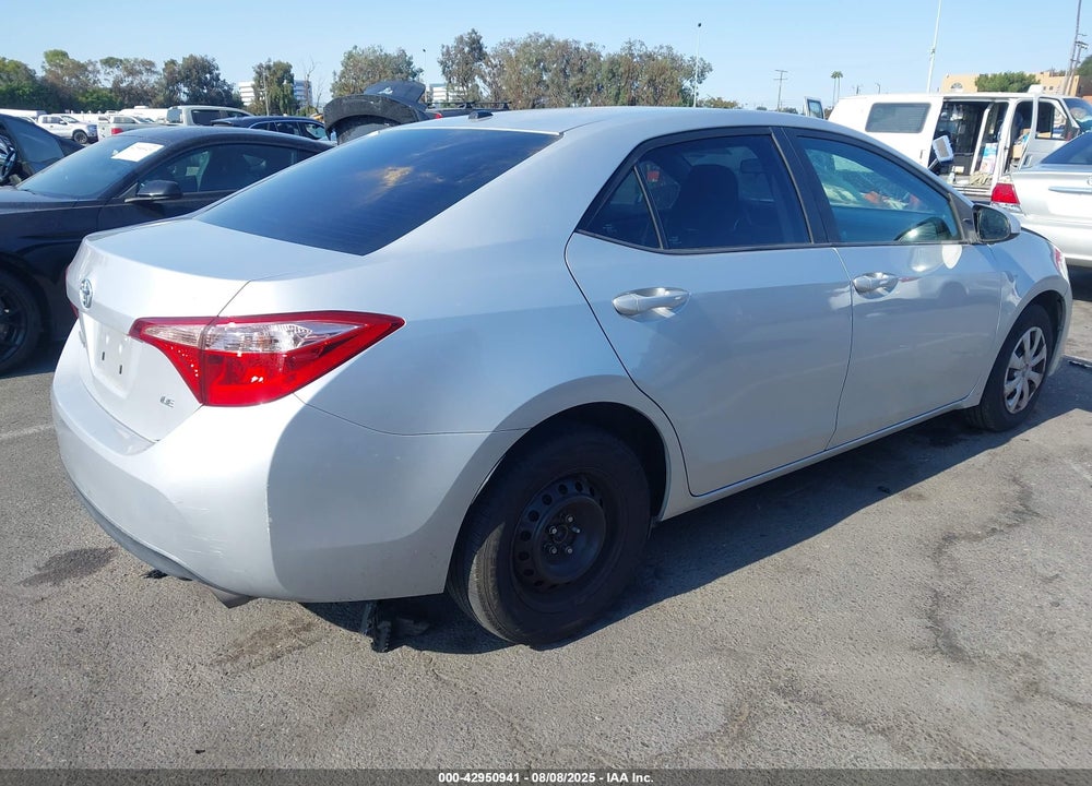 2017 TOYOTA COROLLA LE VIN: 5YFBURHE8HP599605