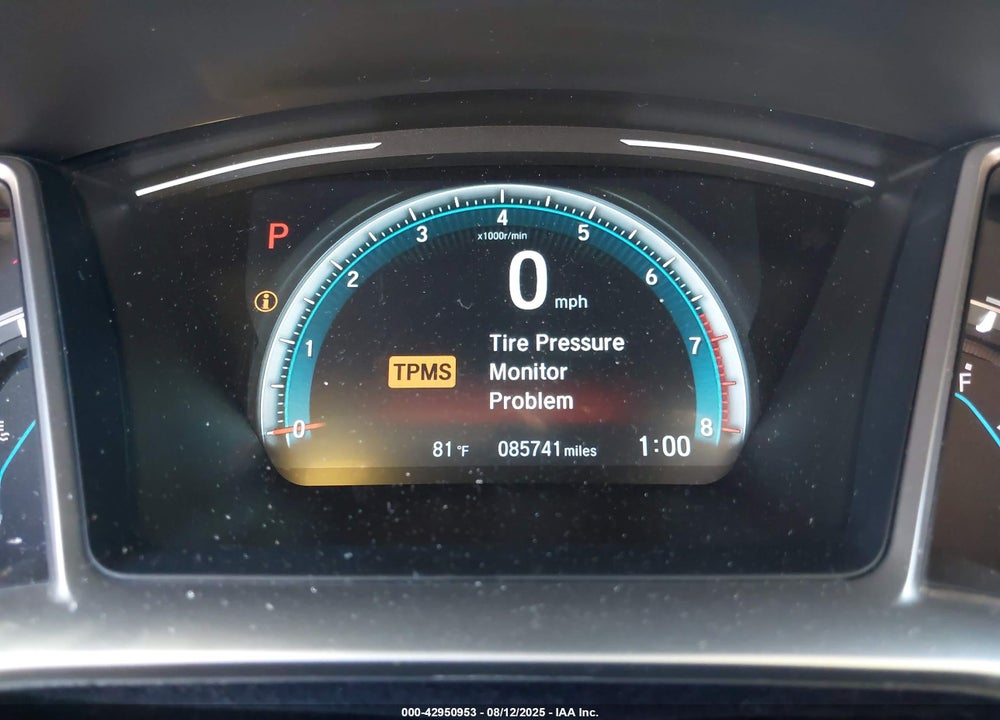 2017 HONDA CIVIC VIN: 2HGFC2F77HH576257
