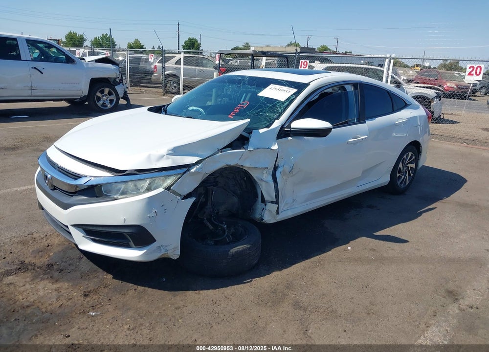 2017 HONDA CIVIC VIN: 2HGFC2F77HH576257