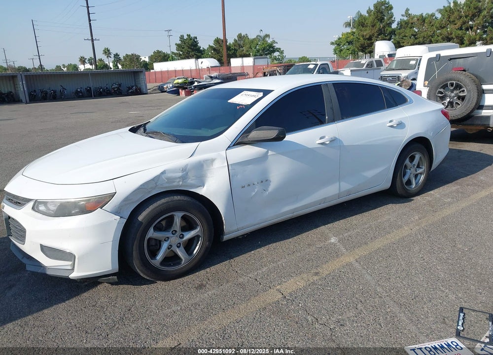 2016 CHEVROLET MALIBU VIN: 1G1ZB5ST3GF187045