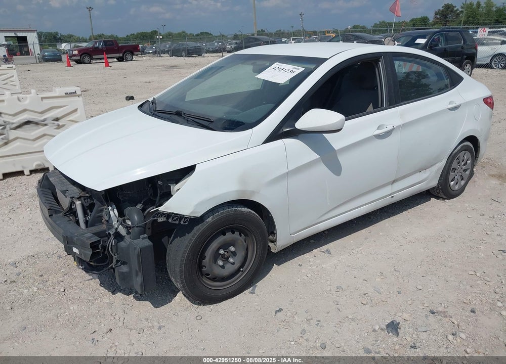 2016 HYUNDAI ACCENT VIN: KMHCT4AE9GU106726