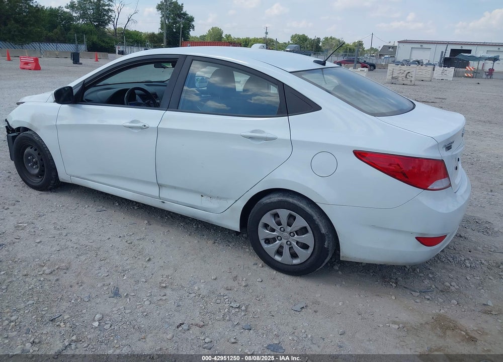 2016 HYUNDAI ACCENT VIN: KMHCT4AE9GU106726