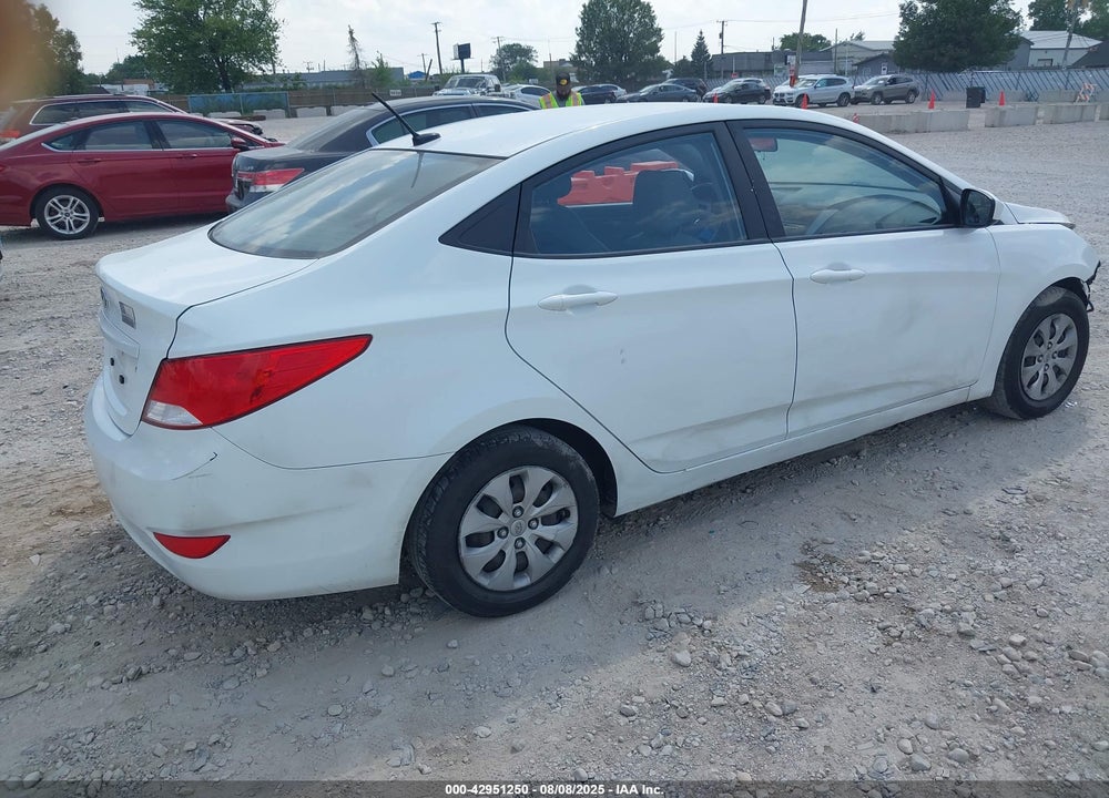 2016 HYUNDAI ACCENT VIN: KMHCT4AE9GU106726