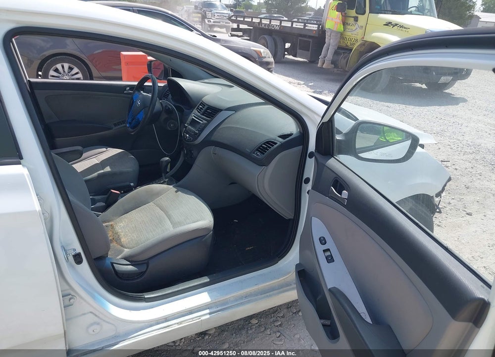 2016 HYUNDAI ACCENT VIN: KMHCT4AE9GU106726
