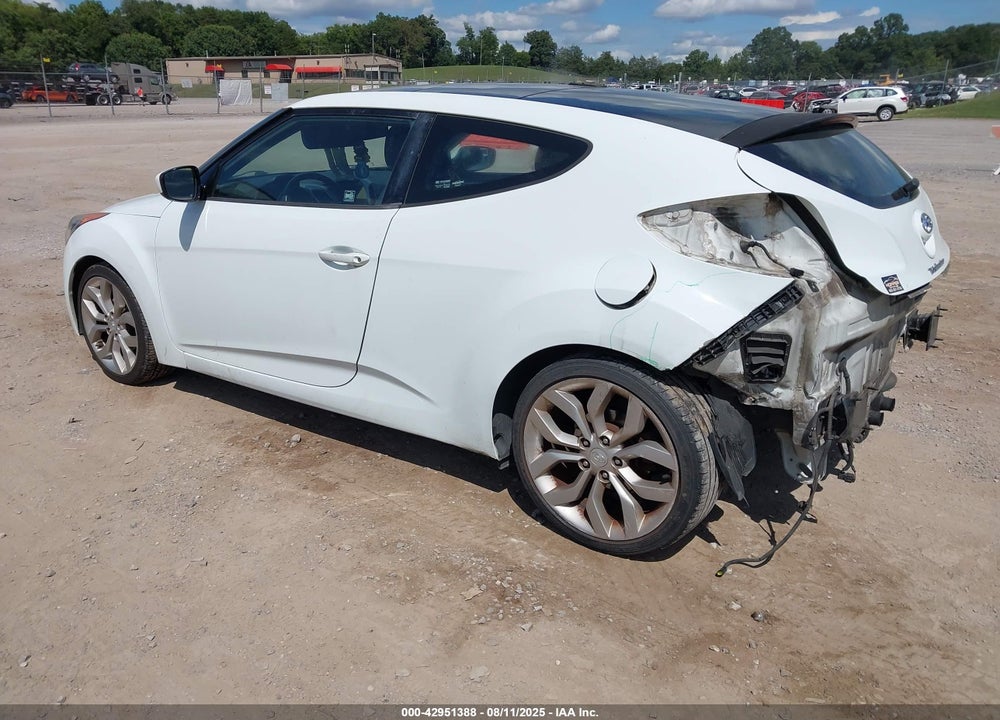 2013 HYUNDAI VELOSTER VIN: KMHTC6AD3DU178911