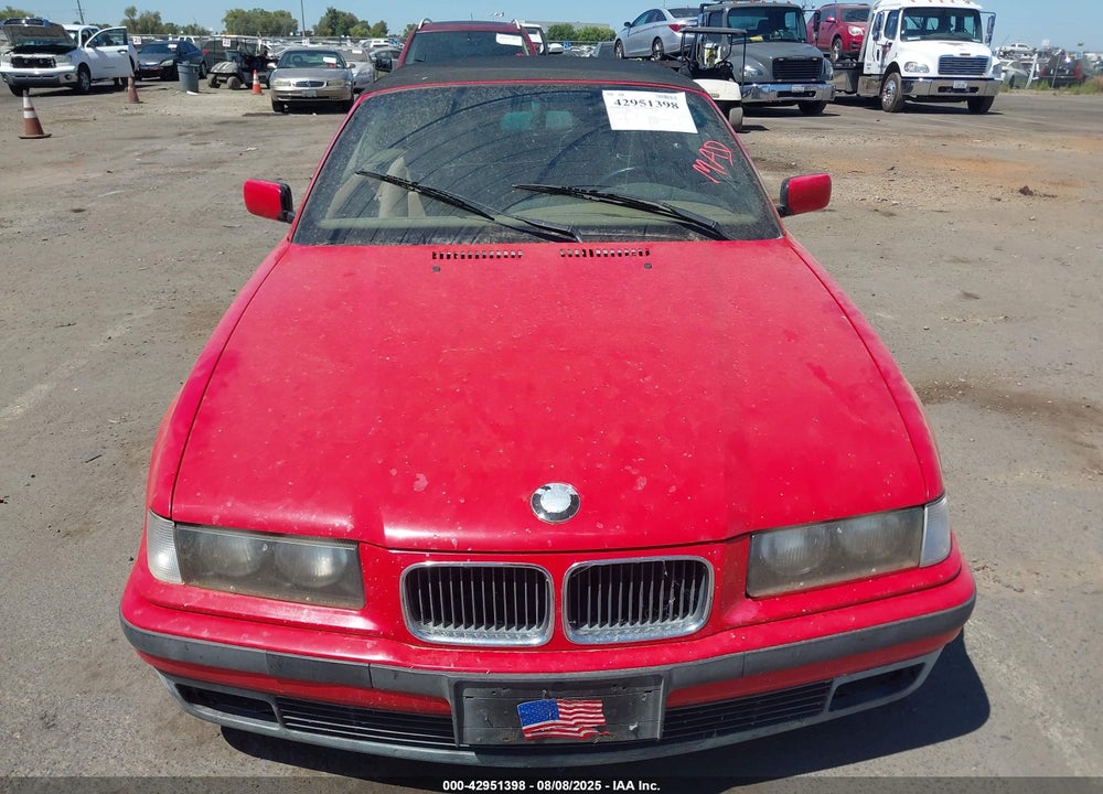 1995 BMW 325 IC AUTOMATIC VIN: WBABJ6327SJD42144