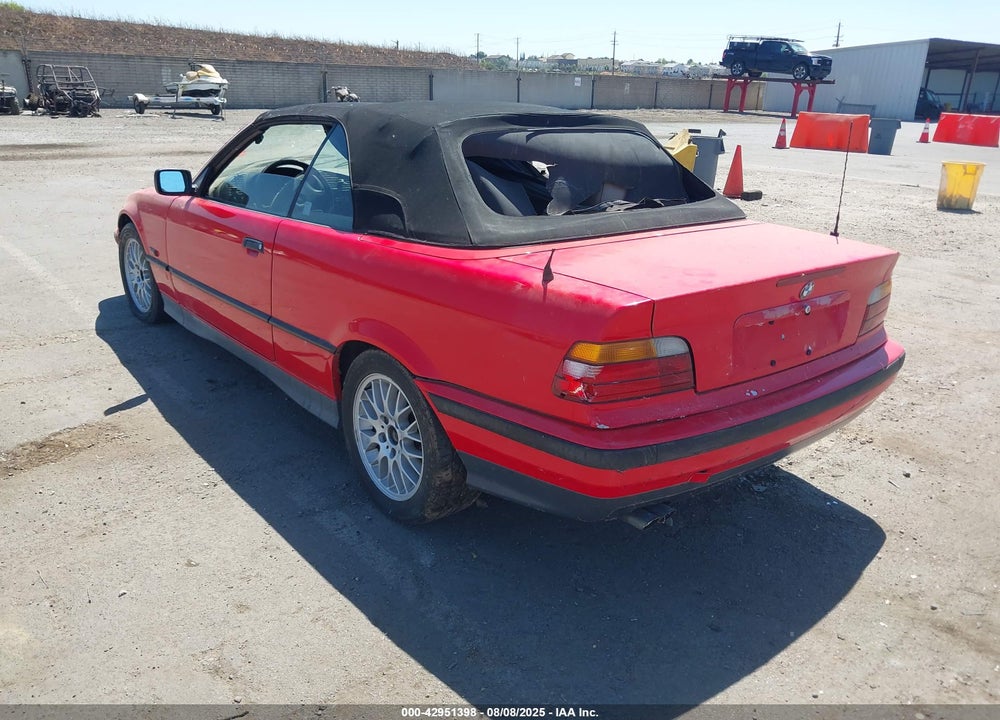 1995 BMW 325 IC AUTOMATIC VIN: WBABJ6327SJD42144