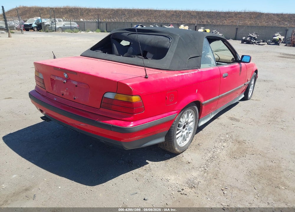 1995 BMW 325 IC AUTOMATIC VIN: WBABJ6327SJD42144