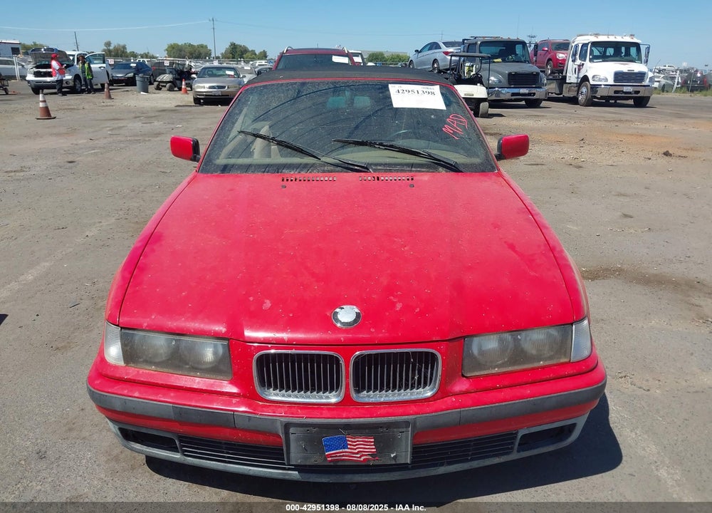 1995 BMW 325 IC AUTOMATIC VIN: WBABJ6327SJD42144