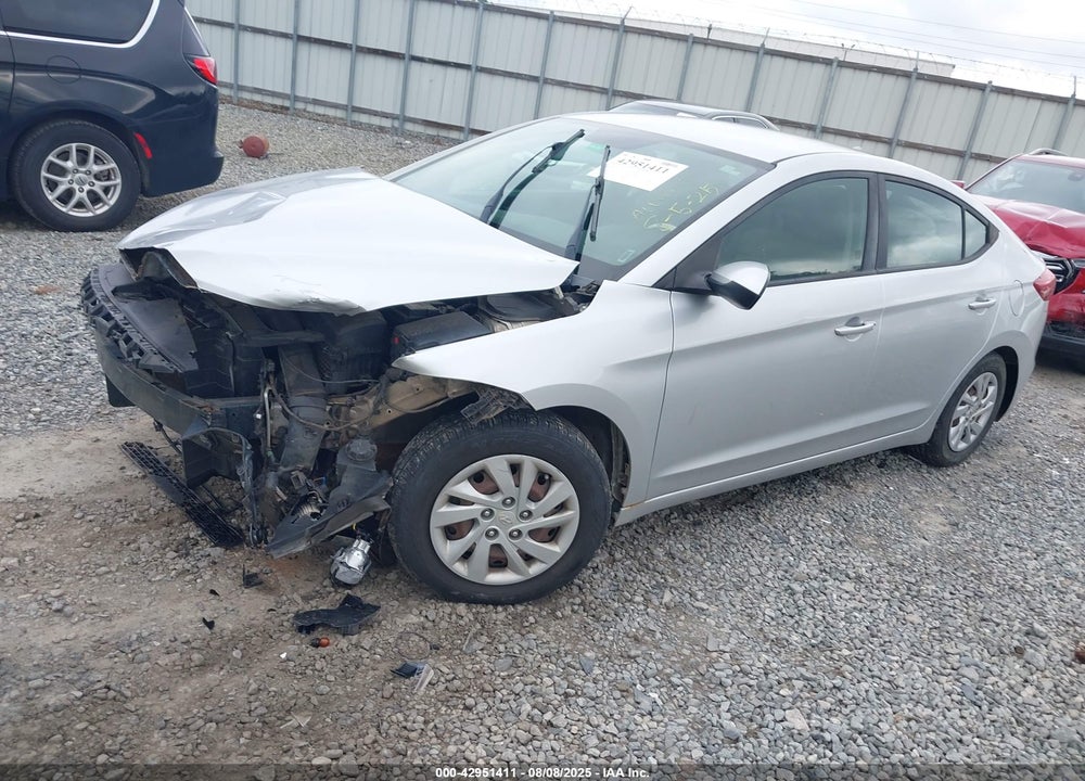 2017 HYUNDAI ELANTRA VIN: 5NPD74LF8HH184090