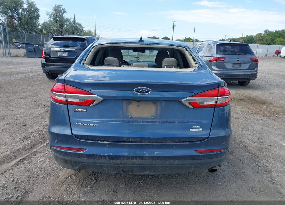 2019 FORD FUSION VIN: 3FA6P0HD3KR203003