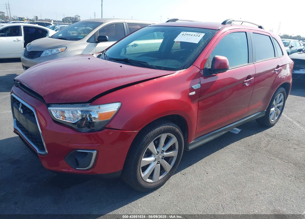 2015 MITSUBISHI OUTLANDER SPORT ES VIN: 4A4AP3AU2FE053726