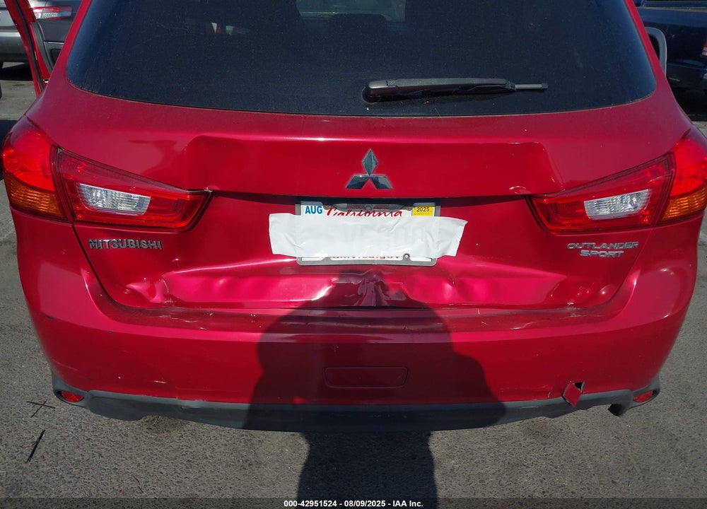 2015 MITSUBISHI OUTLANDER SPORT ES VIN: 4A4AP3AU2FE053726