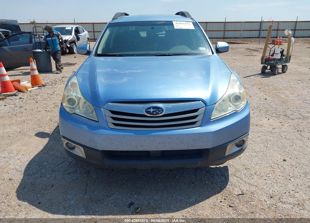 2011 SUBARU OUTBACK 2.5I PREMIUM VIN: 4S4BRBCC9B3319815
