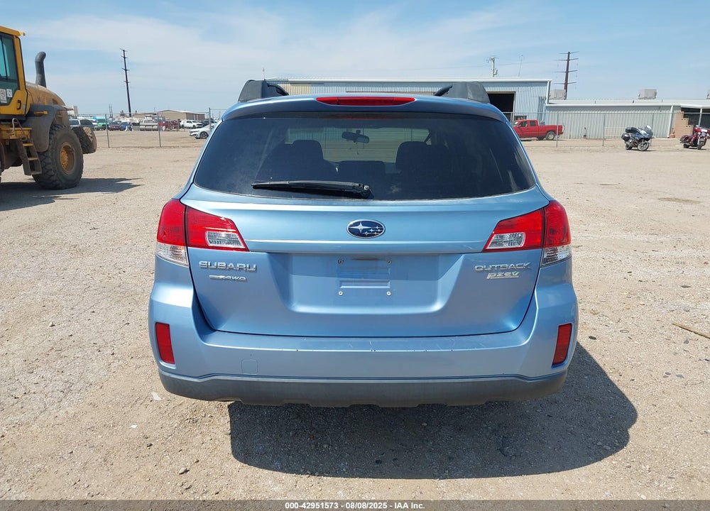 2011 SUBARU OUTBACK 2.5I PREMIUM VIN: 4S4BRBCC9B3319815