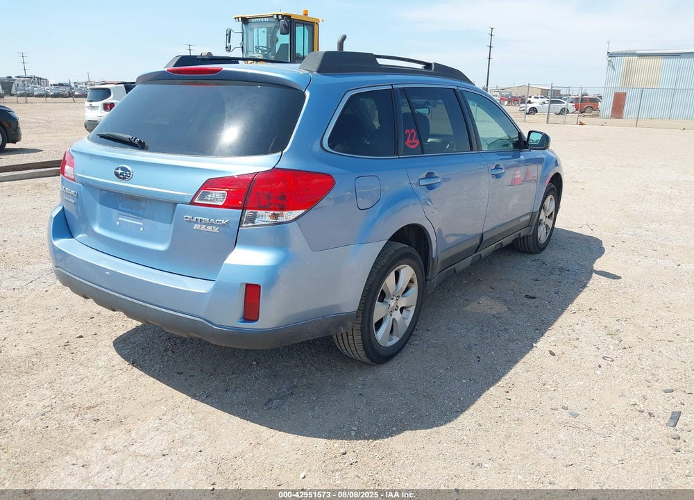2011 SUBARU OUTBACK 2.5I PREMIUM VIN: 4S4BRBCC9B3319815