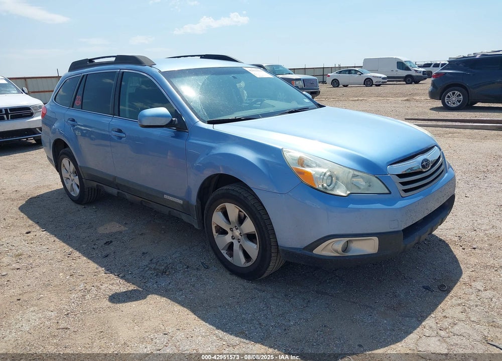 2011 SUBARU OUTBACK 2.5I PREMIUM VIN: 4S4BRBCC9B3319815