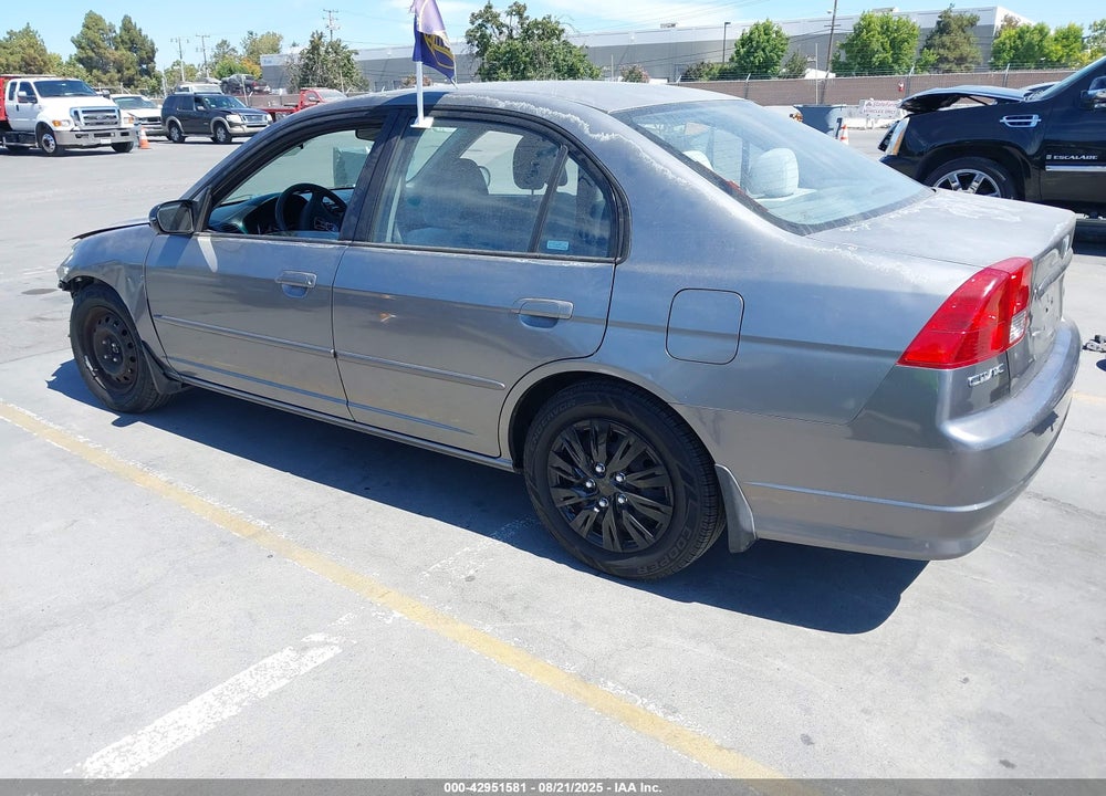 2005 HONDA CIVIC LX VIN: 2HGES16555H592394