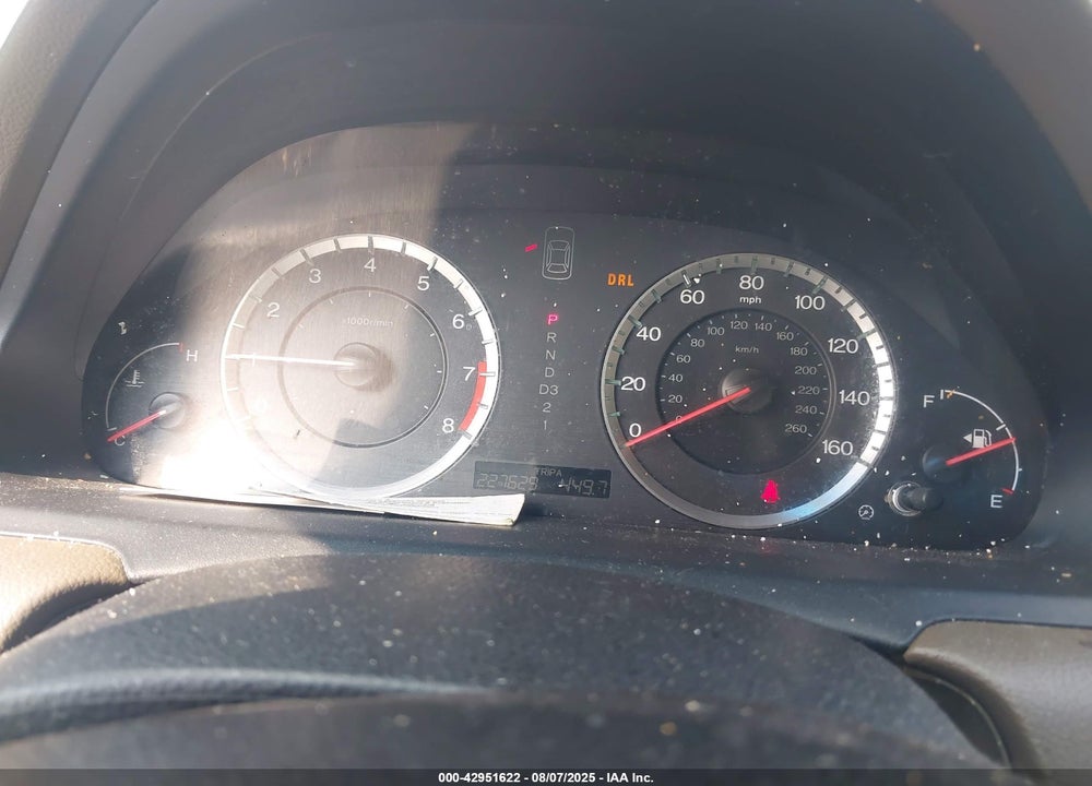 2009 HONDA ACCORD VIN: 1HGCP36839A046258