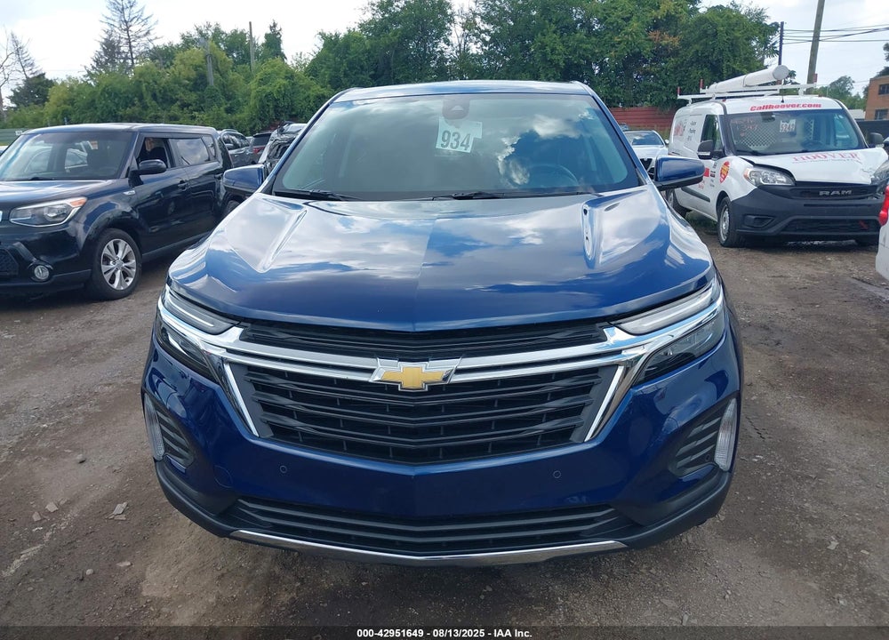 2022 CHEVROLET EQUINOX FWD LT VIN: 3GNAXKEV2NL170426