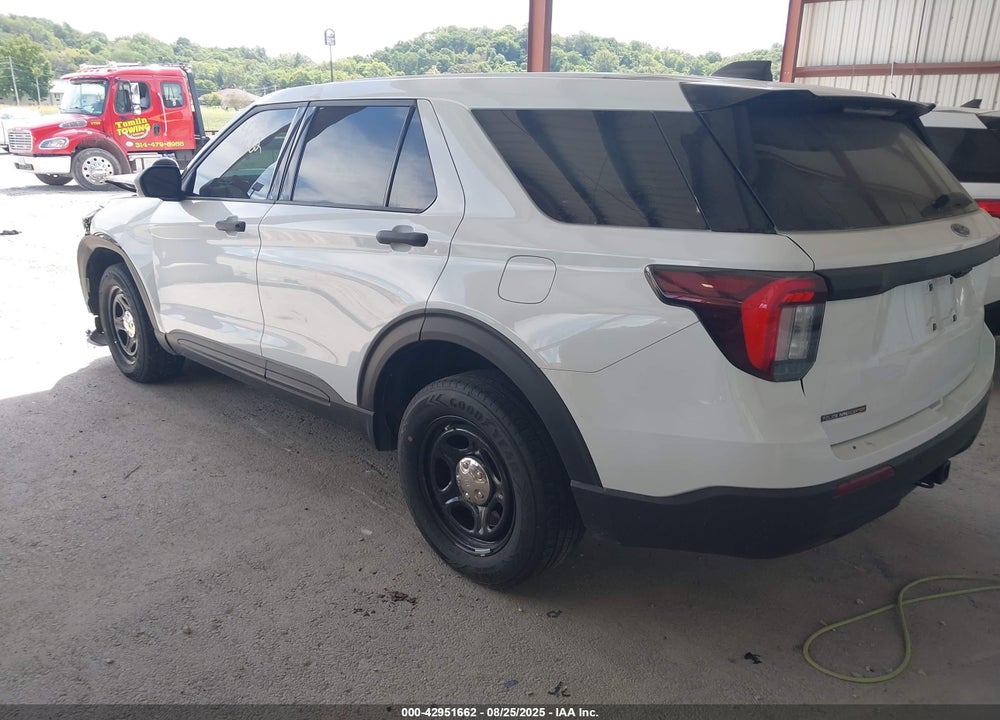 2025 FORD POLICE INTERCEPTOR UTILITY VIN: 1FM5K8AB8SGA03023