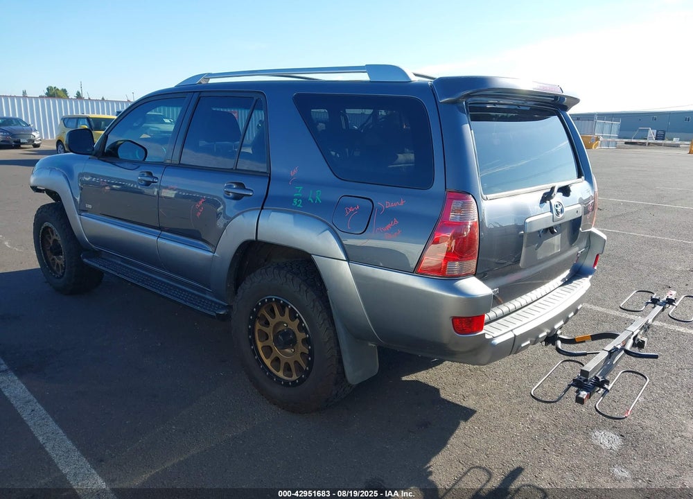 2003 TOYOTA 4RUNNER SR5 V8 VIN: JTEZT14R130009805