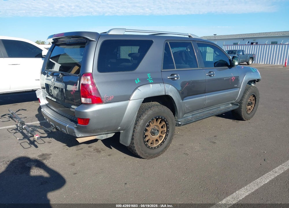 2003 TOYOTA 4RUNNER SR5 V8 VIN: JTEZT14R130009805