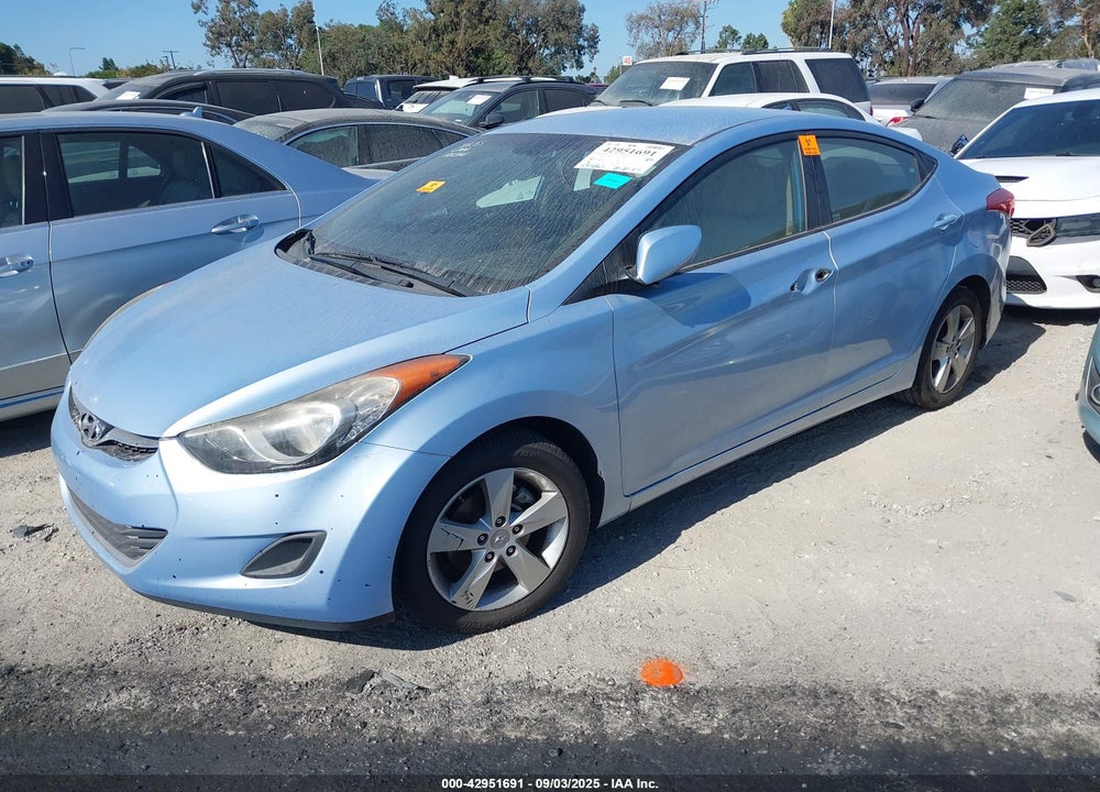 2011 HYUNDAI ELANTRA VIN: KMHDH4AE4BU154066
