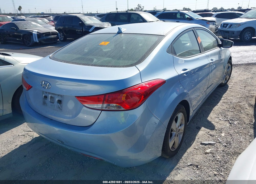 2011 HYUNDAI ELANTRA VIN: KMHDH4AE4BU154066
