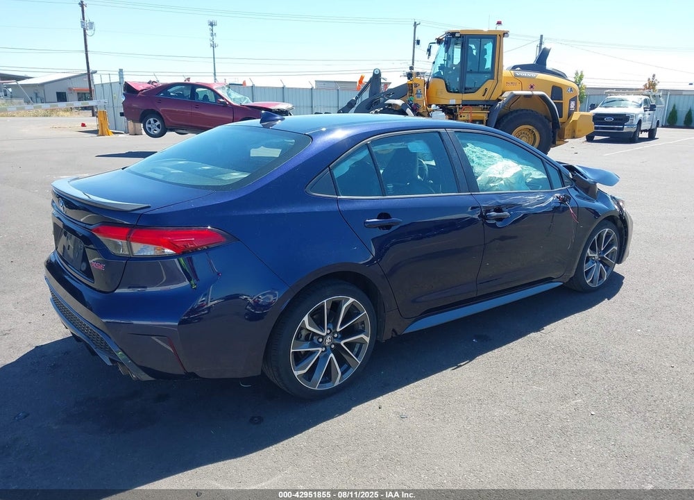 2020 TOYOTA COROLLA XSE VIN: 5YFT4RCE6LP004884