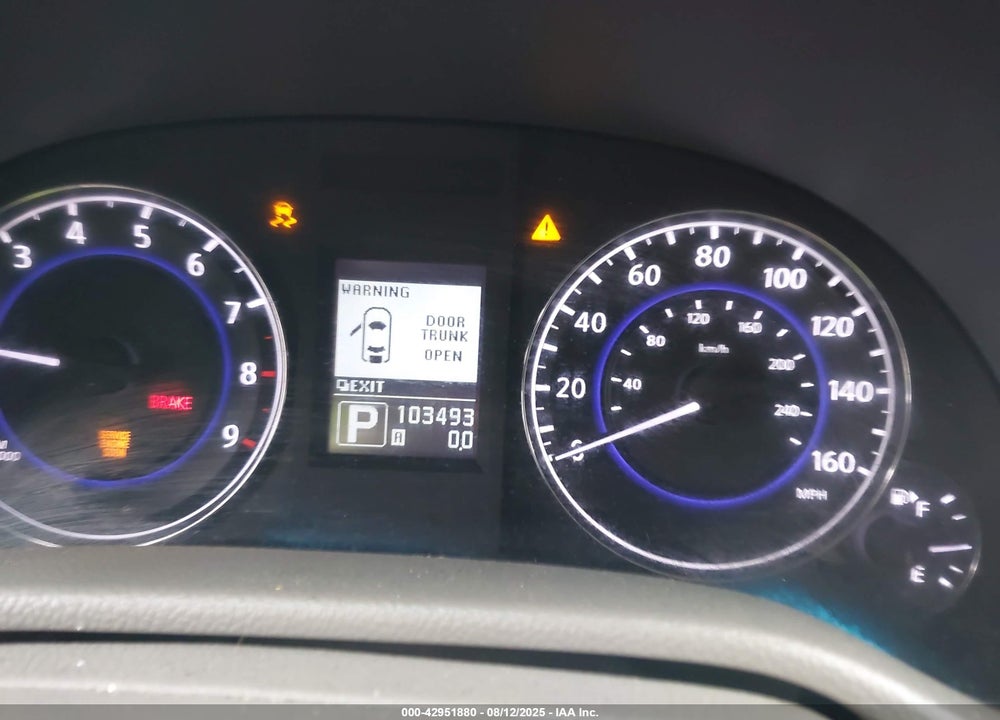 2011 INFINITI G37 VIN: JN1CV6AP7BM303756