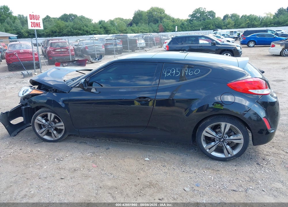 2016 HYUNDAI VELOSTER VIN: KMHTC6AD3GU300624