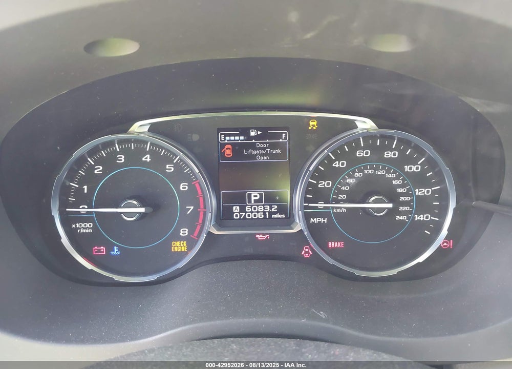 2017 SUBARU FORESTER VIN: JF2SJAJC8HH517033