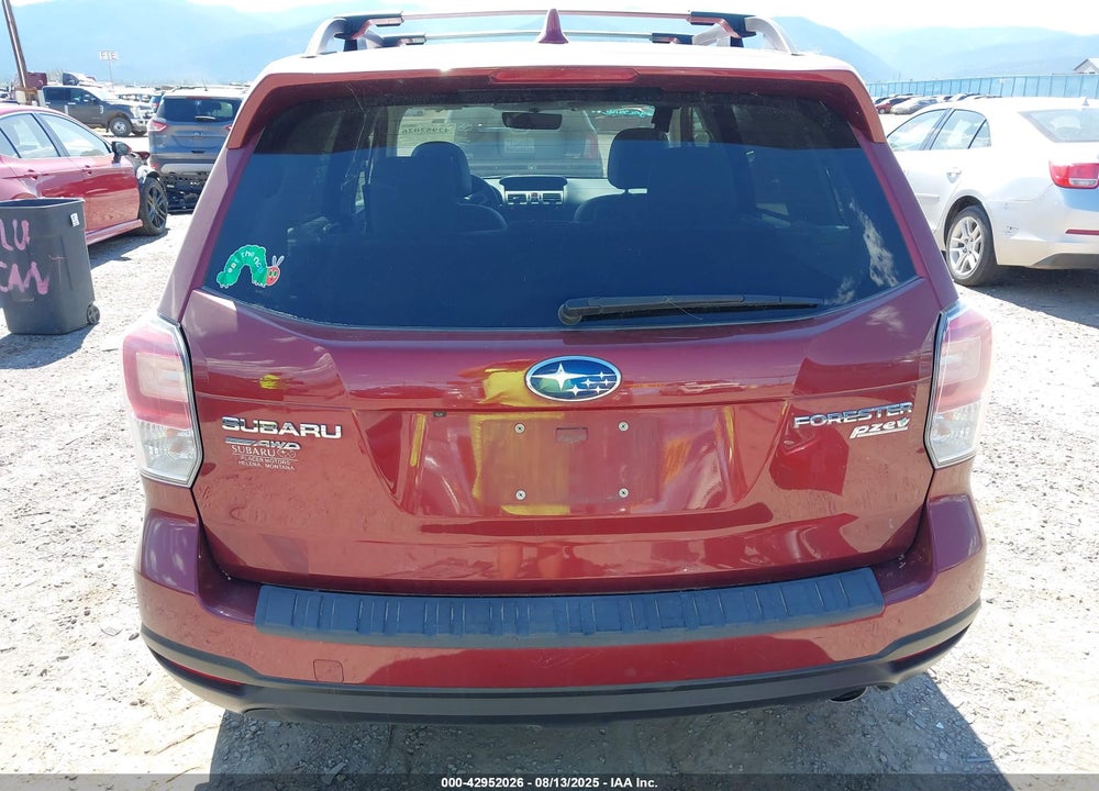 2017 SUBARU FORESTER VIN: JF2SJAJC8HH517033