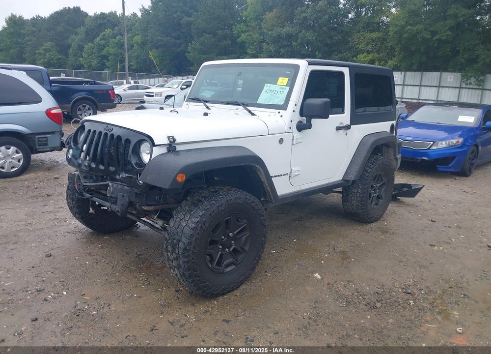 2015 JEEP WRANGLER / VIN: 1C4AJWAG1FL593777