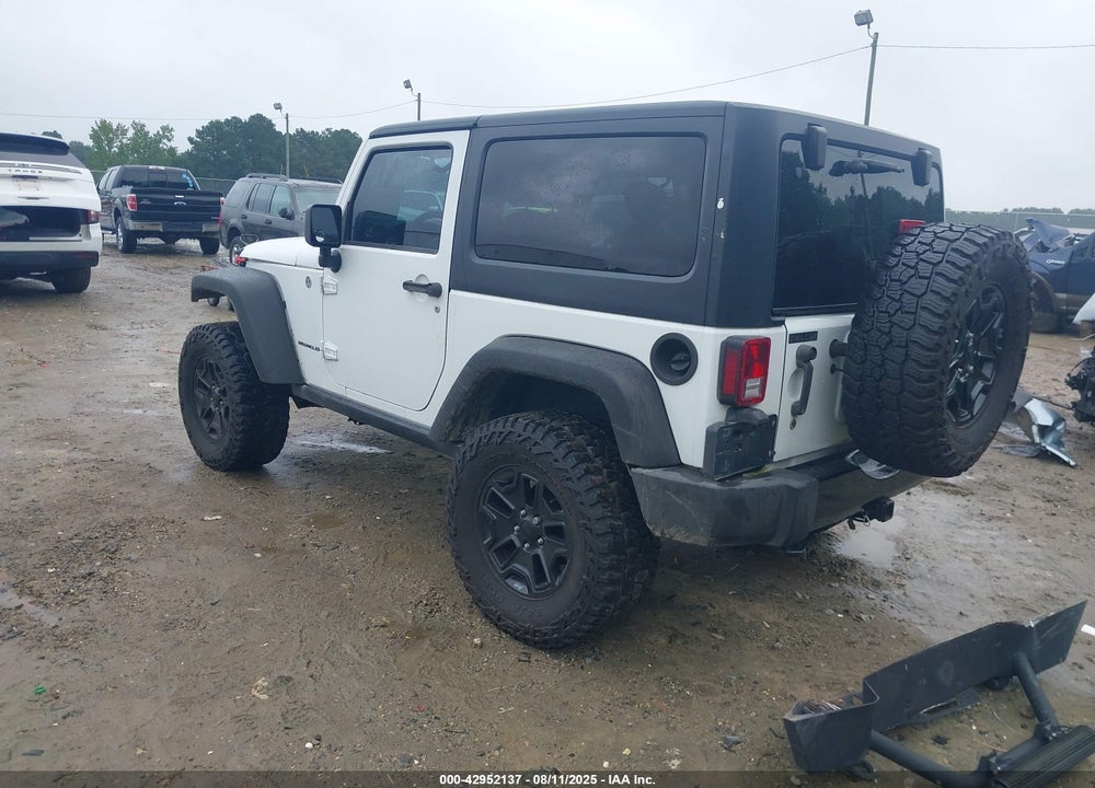 2015 JEEP WRANGLER / VIN: 1C4AJWAG1FL593777