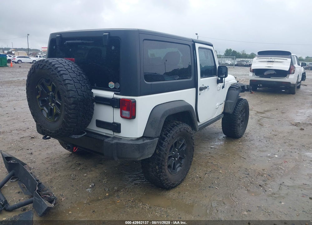2015 JEEP WRANGLER / VIN: 1C4AJWAG1FL593777