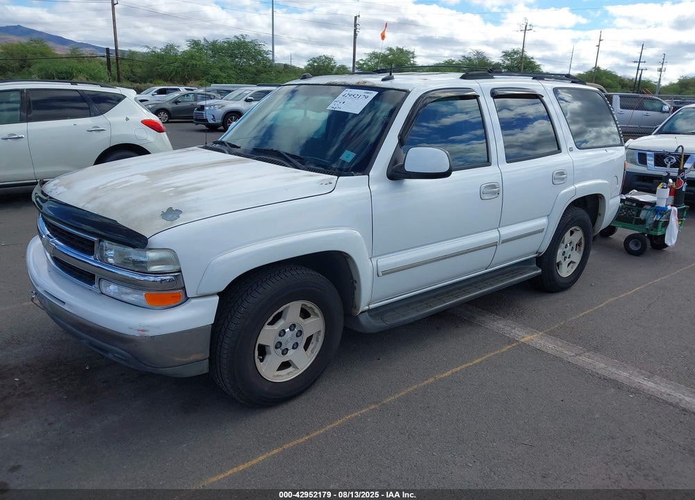 2004 CHEVROLET TAHOE LT VIN: 1GNEC13Z84R131621