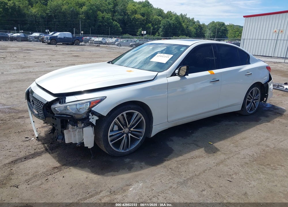 2014 INFINITI Q50 HYBRID SPORT VIN: JN1AV7AR6EM702984