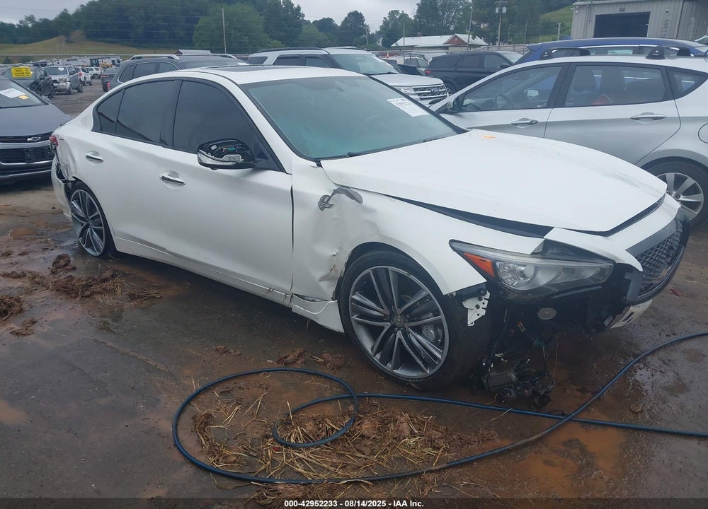 2014 INFINITI Q50 HYBRID SPORT VIN: JN1AV7AR6EM702984