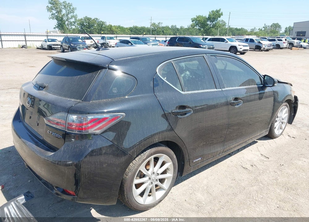 2013 LEXUS CT 200H VIN: JTHKD5BH3D2151940