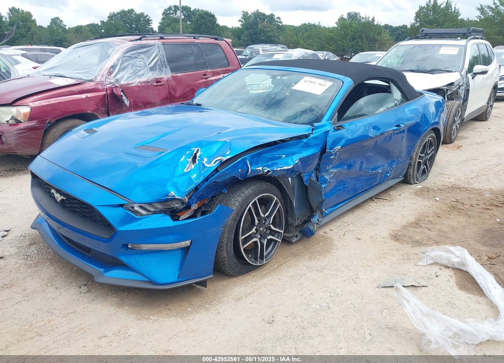 2019 FORD MUSTANG ECOBOOST VIN: 1FATP8UH7K5184422