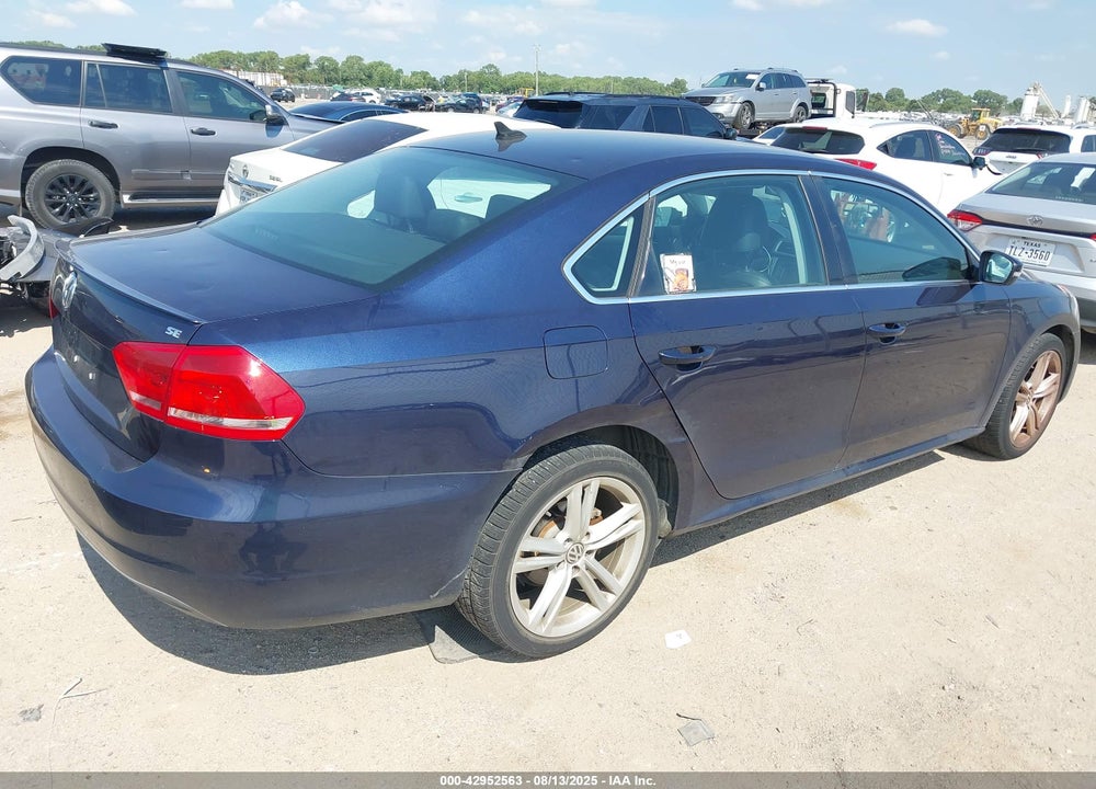 2014 VOLKSWAGEN PASSAT VIN: 1VWBH7A36EC002681