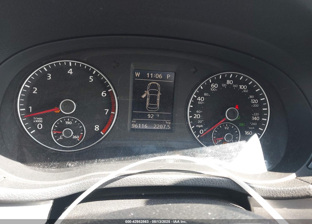 2014 VOLKSWAGEN PASSAT VIN: 1VWBH7A36EC002681