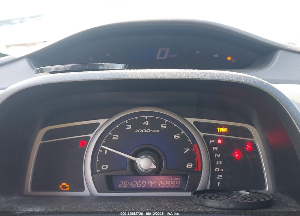 2008 HONDA CIVIC EX VIN: 2HGFG12888H581030