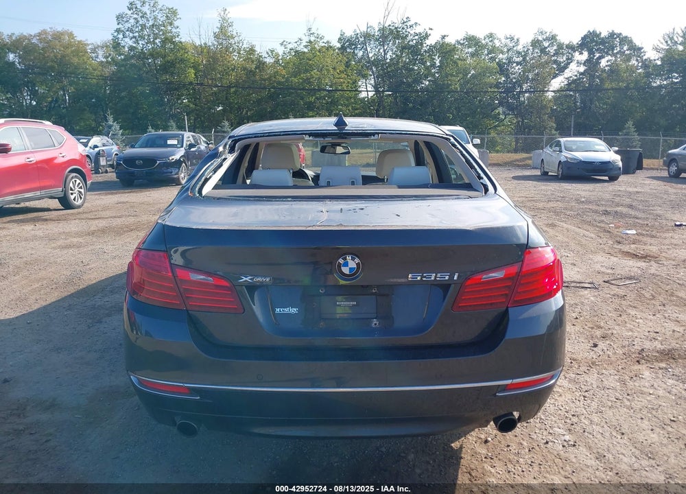 2016 BMW 535I XDRIVE VIN: WBA5B3C55GG253807