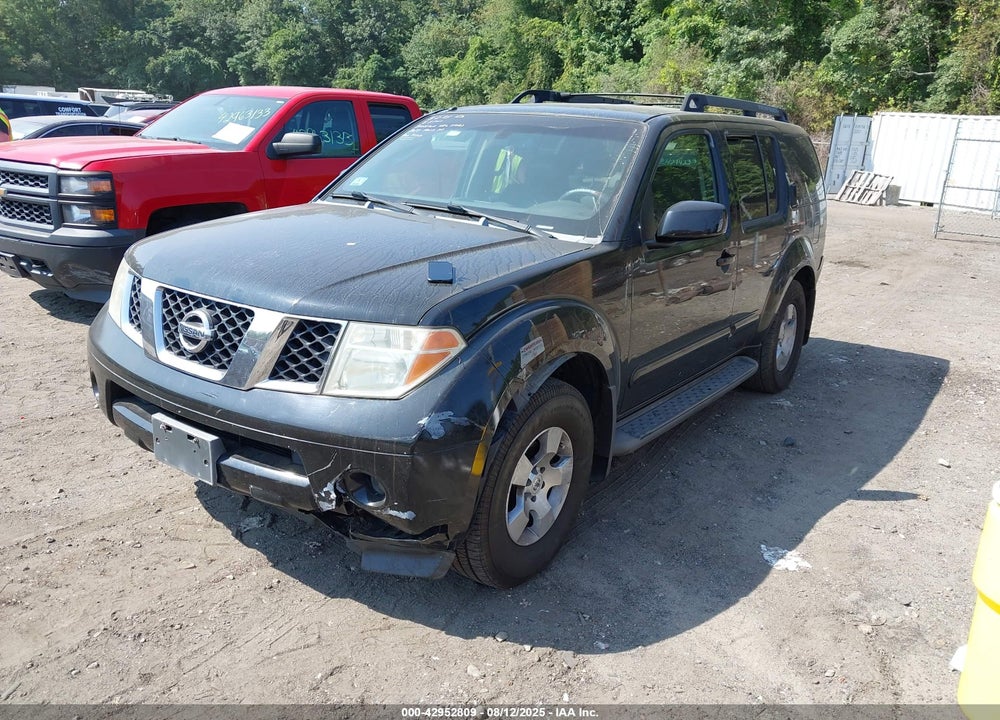 2006 NISSAN PATHFINDER SE VIN: 5N1AR18WX6C661174