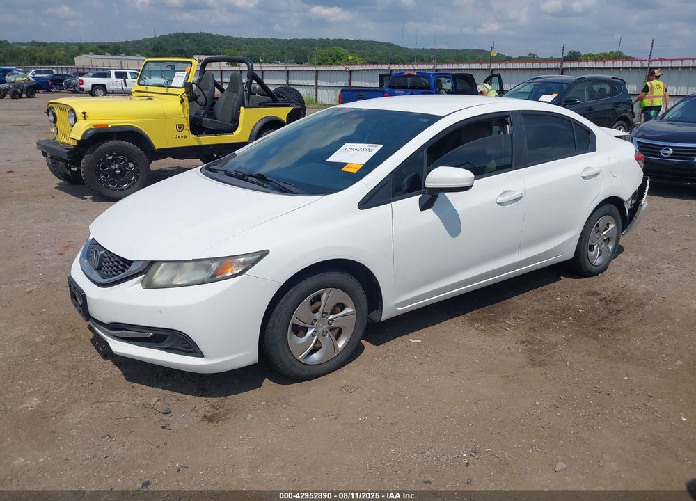2014 HONDA CIVIC VIN: 19XFB2F56EE008329