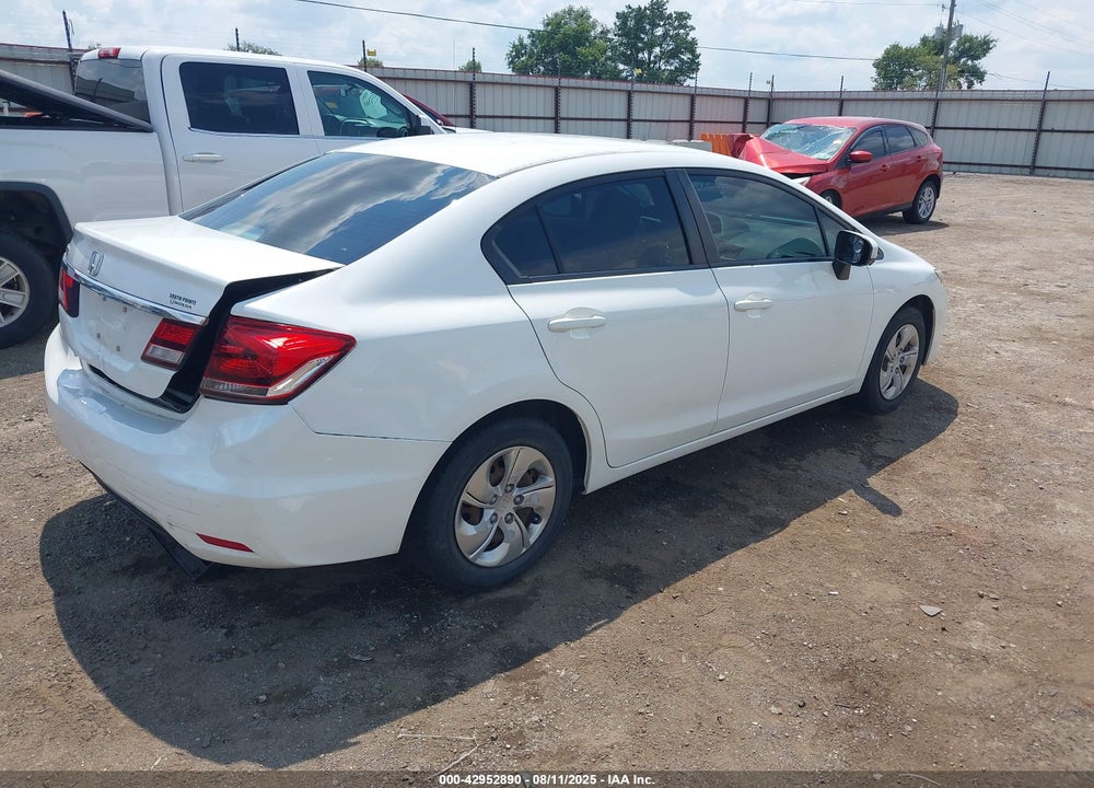 2014 HONDA CIVIC VIN: 19XFB2F56EE008329