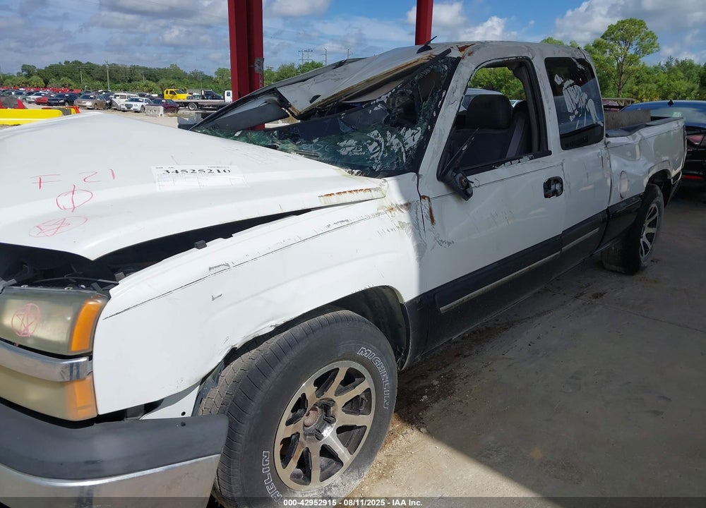 2005 CHEVROLET SILVERADO 1500 LS VIN: 1GCEC19T85Z256762